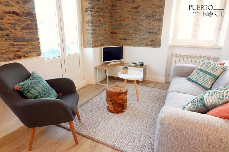 Apartamentos Puerto Norte - Apto 3 Puerto de Vega Esterno foto